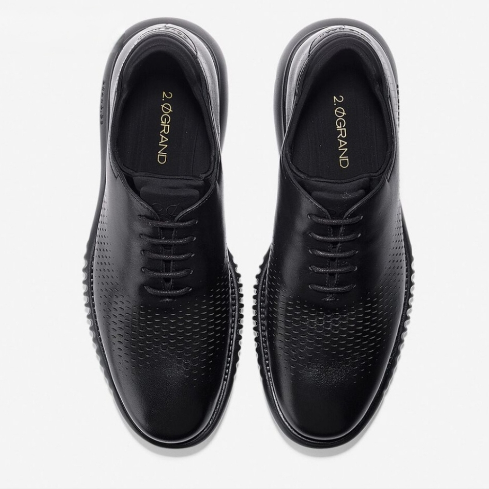 Cole Haan Men's 2.ZERØGRAND Lined Laser Wingtip Oxford - Picture 5 of 6